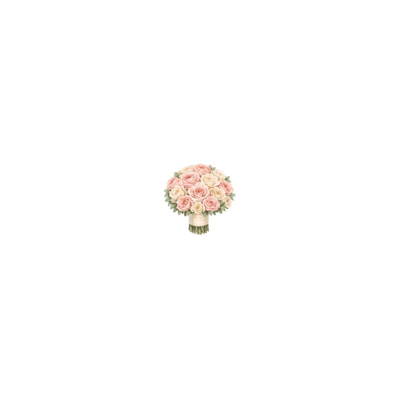Round — Blush & rose