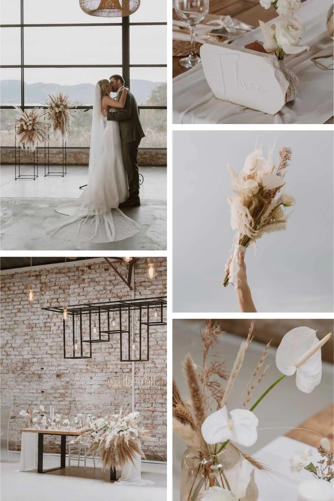 White ivory and cream wedding inspiration — The Barn at Redstone Gauteng