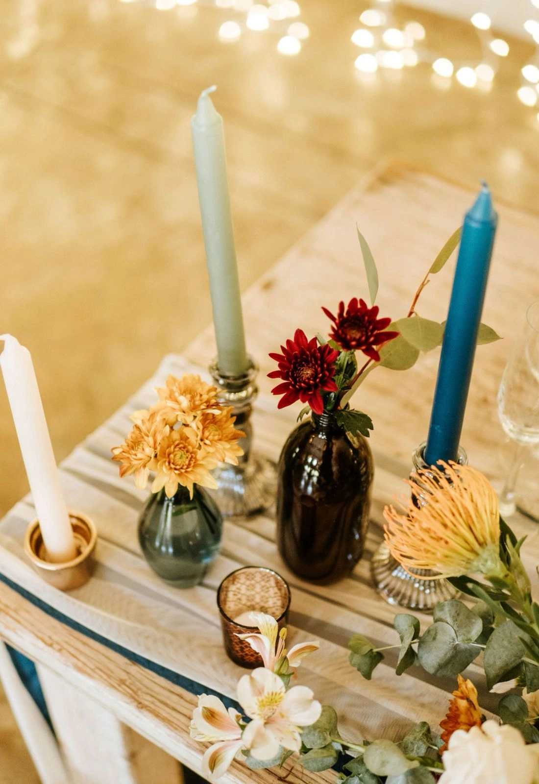 Floral details at Green Leaves Country Estate