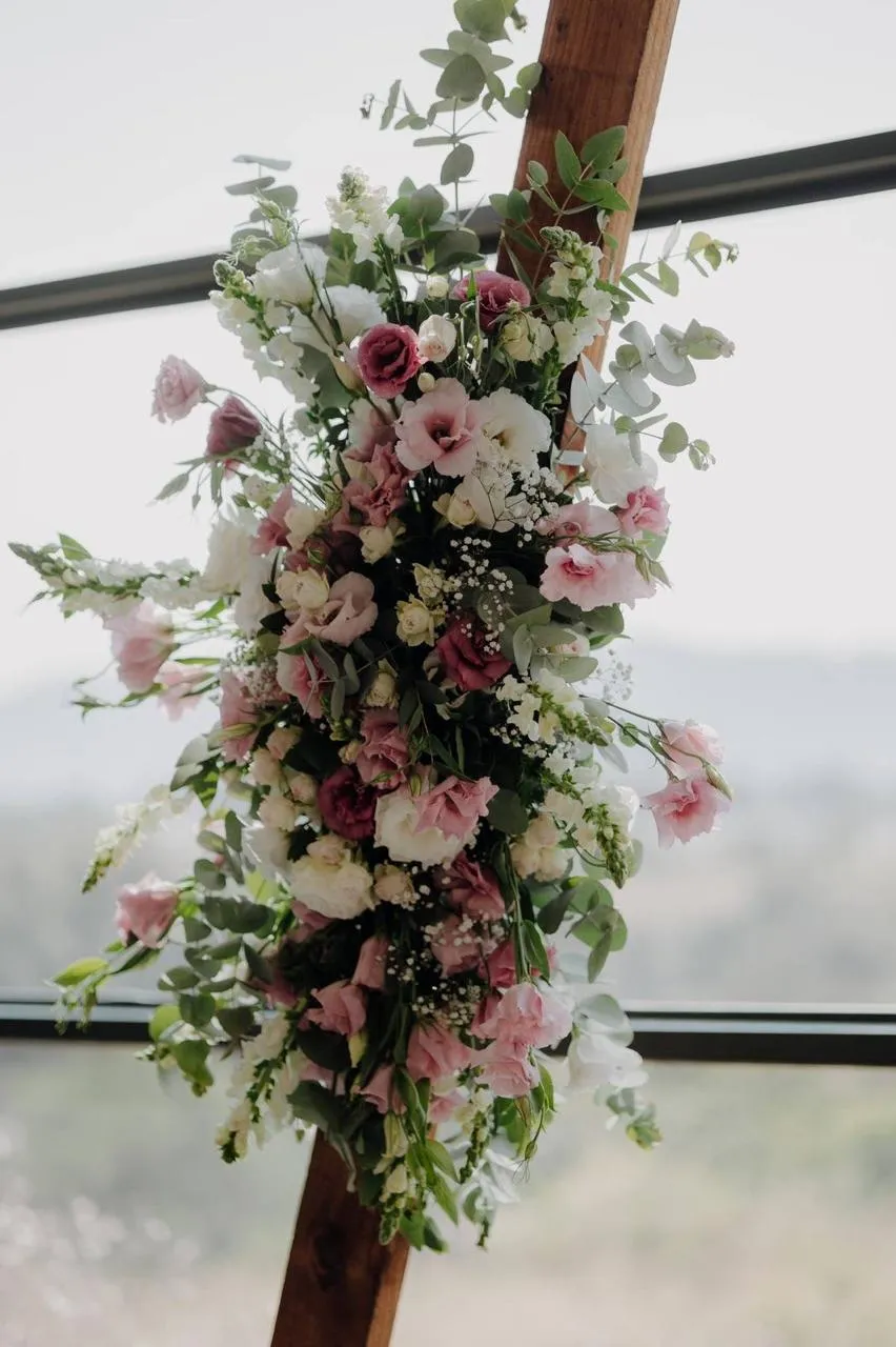 Wedding flowers at The Barn at Redstone